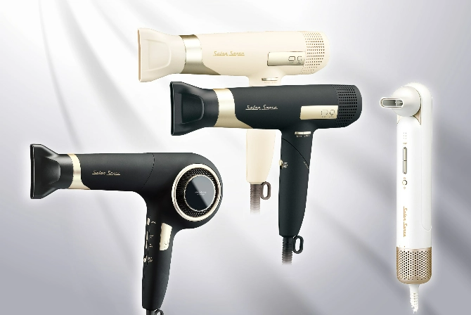 ヘアドライヤー最新機種3種